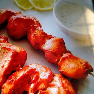 Pollo tikka barbacoa 