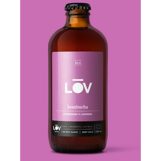 KOMBUCHA DE ARÁNDANO Y LAVANDA