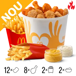McNuggets & Aripi Bucket *picante
