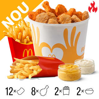McNuggets & Aripi Bucket *picante