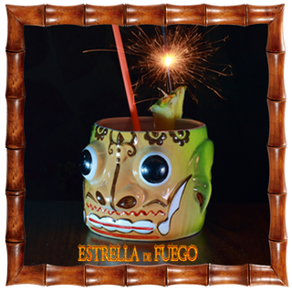 Cóctel Estrella De Fuego Con Alcohol