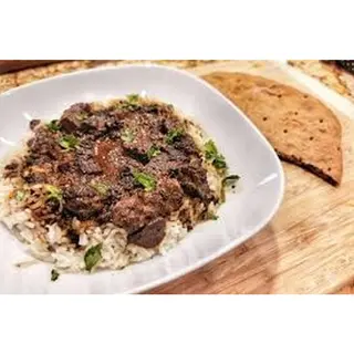 Liver Curry + Rice