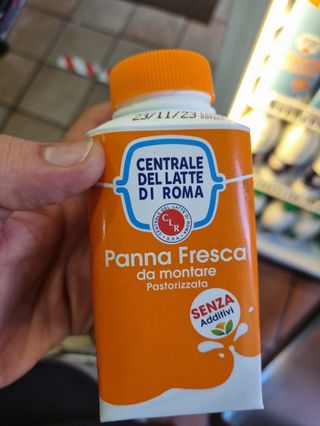 Panna centrale 250 ml
