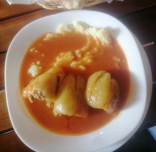 Punjene paprike sa pire krompirom