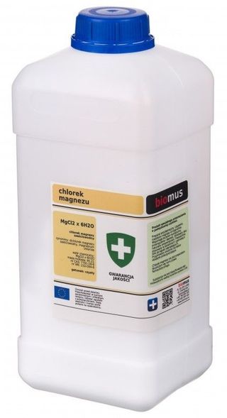 Chlorek magnezu sześciowodny 500g BIOMUS