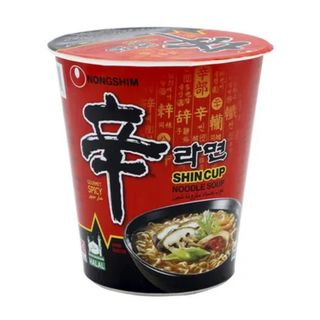 Taza de Fideos instantáneos Nongshim Shin Ramyun (68 gr)