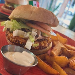 Hamburguesa De Pollo