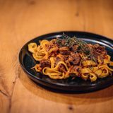 Талиатели с ругу от телешки бузи 