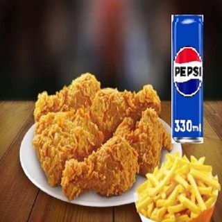 Menú pollo (5 pzs.) para 2