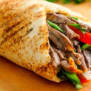 Sándwich De Shawarma De Carne