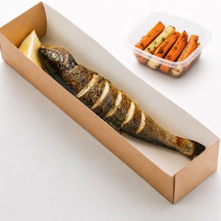 Păstrăv fraged la grătar