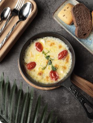 Запеченный сыр