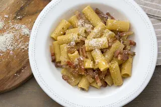 Rigatoni alla gricia