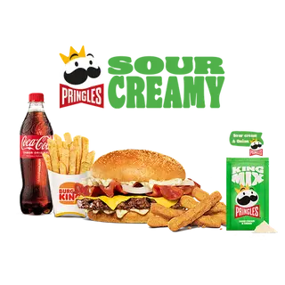 Combo Pringles Sour Creamy Carne