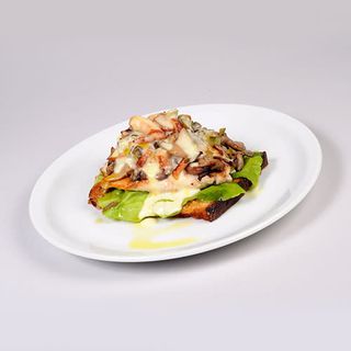 Pui cu bacon și ciuperci