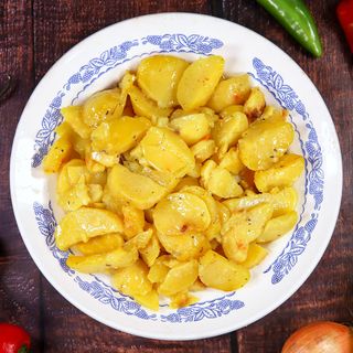 Задушени картофи