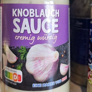 Knoblauch sauce ja