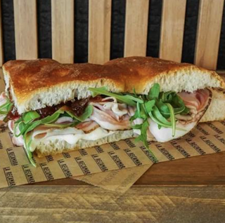 Focaccia de pancetta