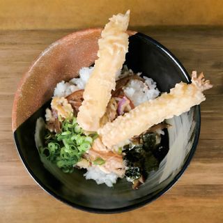 Riso ebi tempura don