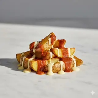 Patatas Dos Salsas