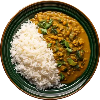 Dahl di lenticchie e riso basmati | 250 g