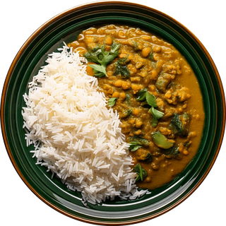 Dahl di lenticchie e riso basmati | 250 g