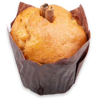 Muffin de maçã e canela