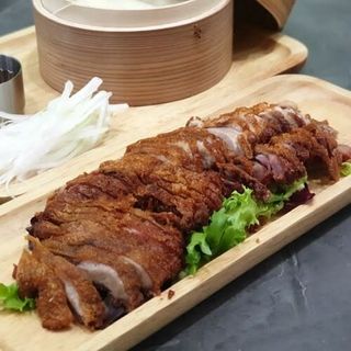 Pato asado estilo Pekín (media ración)