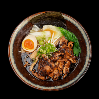 Black garlic miso ramen