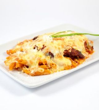 Poulet Parmigiana / Penne