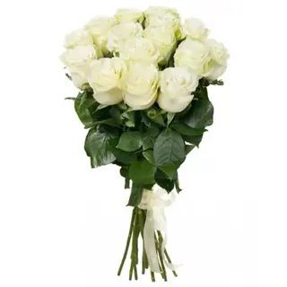 Buchet 15 Trandafiri Albi