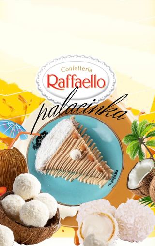 Premium palačinka Raffaello