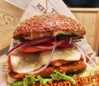 Chicken Burger Double