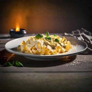 Фетучини "Альфредо"