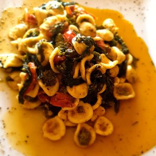 Orecchiette con cime di rapa