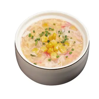 Sopa cangrejo maíz