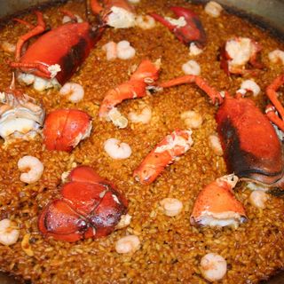 Arroz con bogavante (para 2 personas)