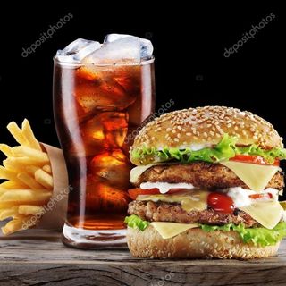 Menu Hamburguesa doble ternera 