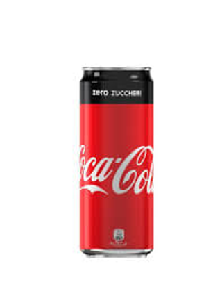 Coca-Cola Zero  in lattina 33 cl