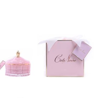 Lumanare ArtDeco roz mica sampanie (GML45002)