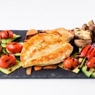 Piept de Pui cu legume mixte