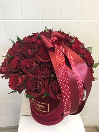 Flowerbox z 30 róż 