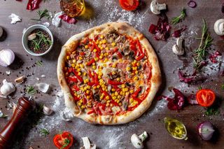 Pizza Tricolore grande