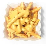 patatas fritas con queso