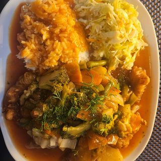 Ryba słodko-kwaśna Duża porcja 500g