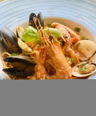Risotto cu fructe de mare