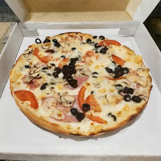 Pizza Carbonara Pequeña Taormina La Vía (20 Cm.)