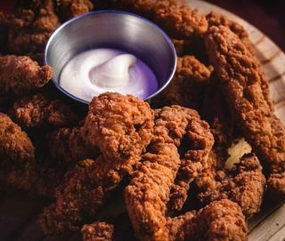 Tiras de pechuga de pollo estilo cajun