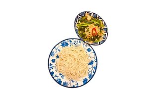 Noodles with egg & chives