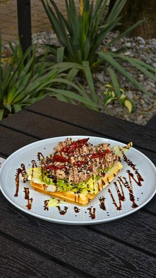 Вафля з тунцем